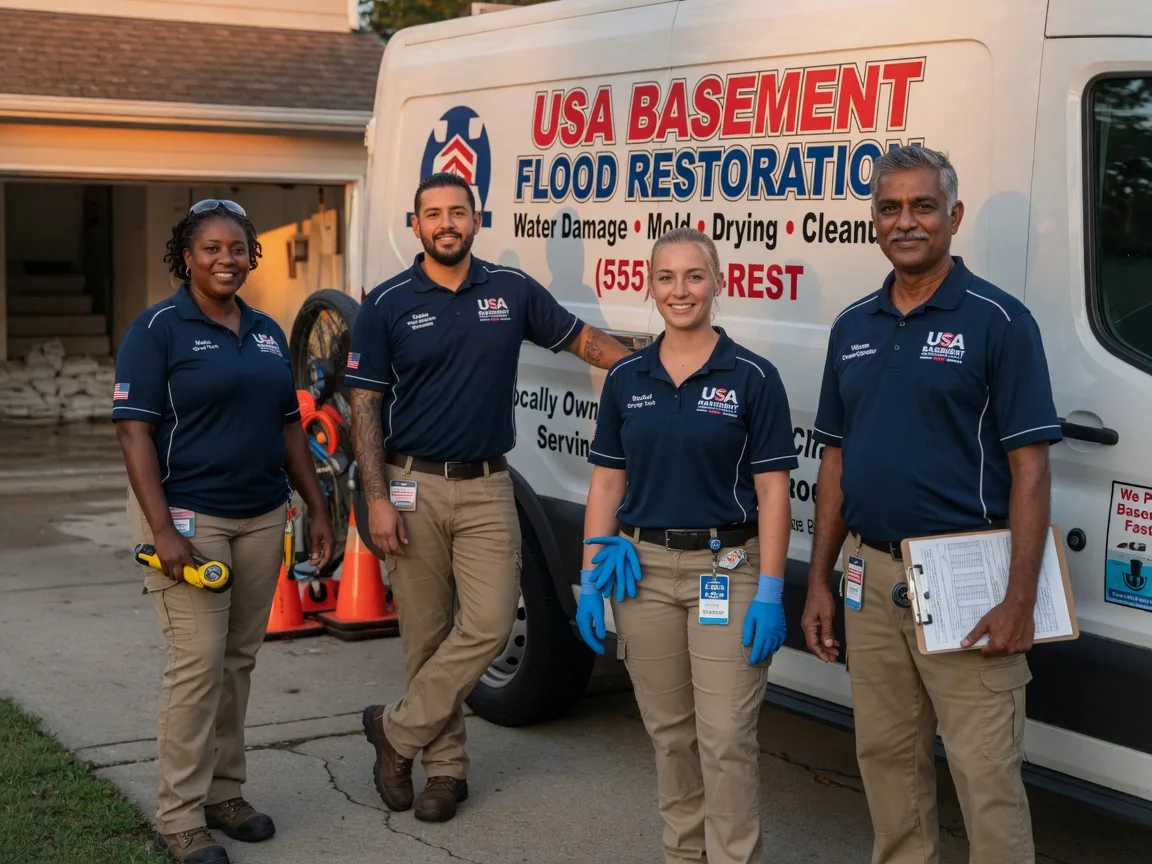 Basement Flood Cleanup company in Grambling, LA